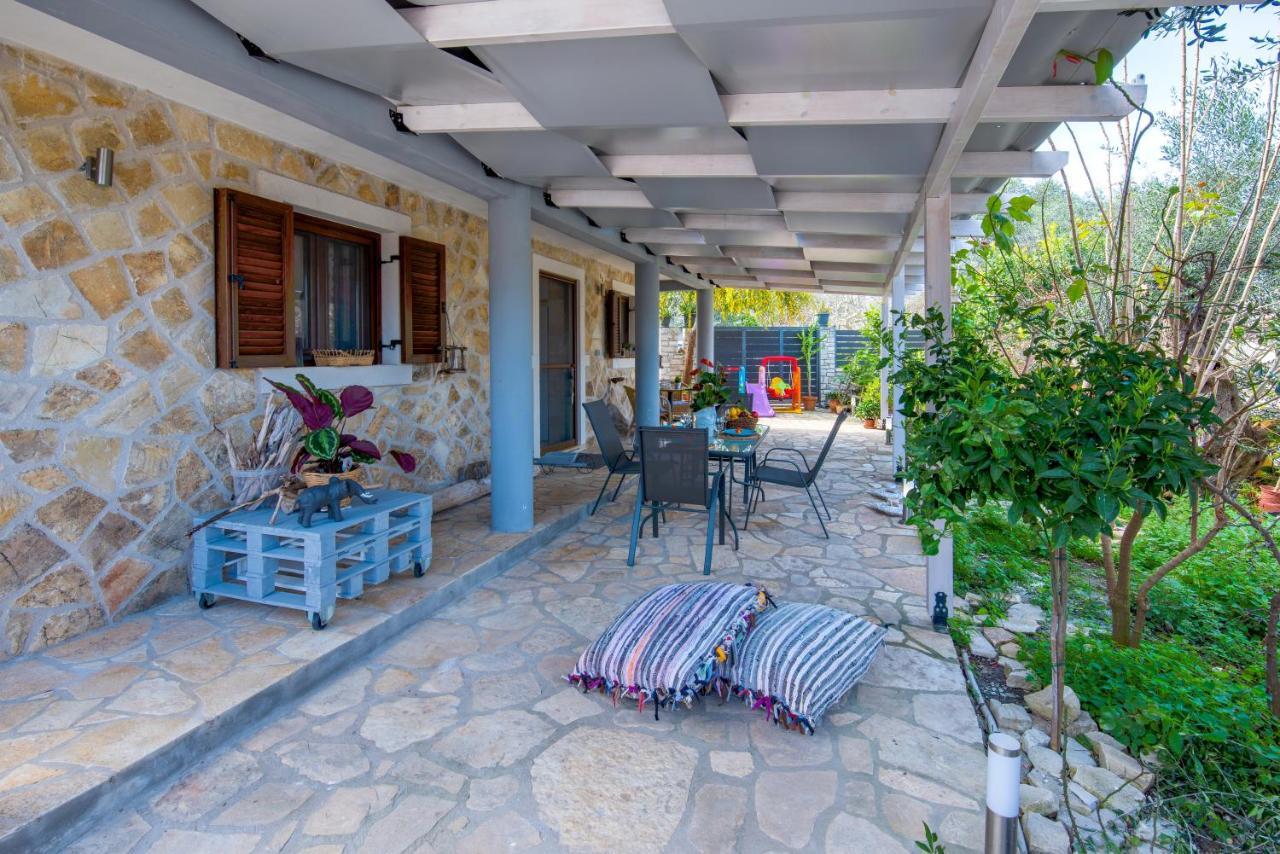 Villa Hara Luxury House Gáios Exterior foto